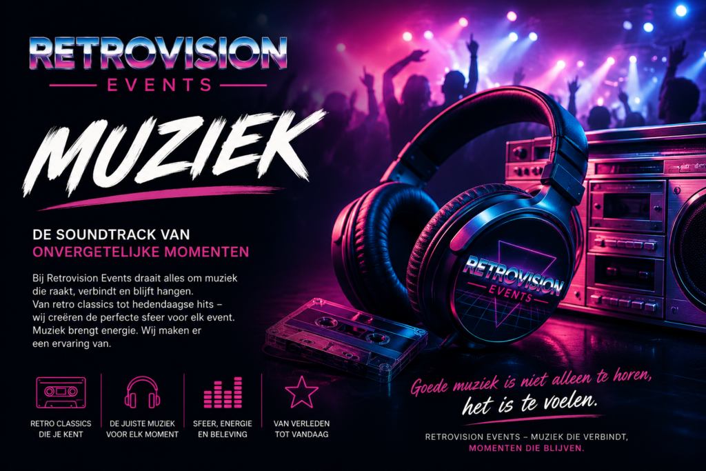 RetroVision Events – muziek van de jaren 70 tot vandaag